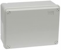 Kytkentäkotelo IP55 sähkötekniikan- ja elektroniikan sovellutuksiin.