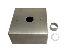 PK40A Pinta-asennuskotelo avainkytkimille, ruostumaton teräs