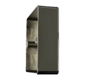 Pinta-asennuskehys PK25B 86x86x25mm, kirkas