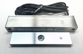 Ner 3000W-EX Magneettilukko räjähdysvaarallisiin tiloihin ruostumattomasta teräksestä tilatiedolla, kosteuden kestävä IP66