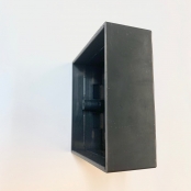 Pinta-asennuskehys PK32 86x86x32mm, musta