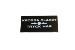 HL5030MGG Varalasi hätälaukaisupainikeelle HL5030 sarjaan tekstillä 