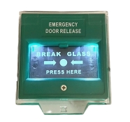 HL5030MG4L Ovilukon hätälaukaisupainike vihreä ledeillä