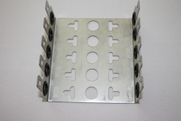 Asennusrunko NDM-10-5, krone LSA moduuleille 10-parinen