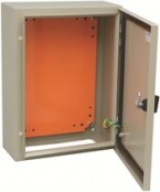 Teräspeltikaappi IP54, mitat 400 x 400 x 200 mm