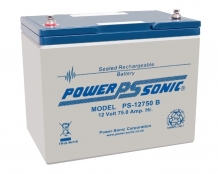 Akku 12V 75Ah Powersonic PS-12750