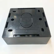 Pinta-asennuskehys PK32 86x86x32mm, musta